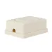 Розетка компьютерная 1 порт RJ-45 (8P8C) cat 5e внешняя,