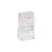 Разъем cквозной RJ-45(8P8C) под витую пару UTP CAT 5e (100шт/уп)