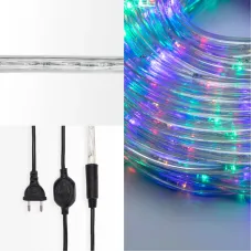 Набор дюралайта LED фиксинг 2W – мульти RYGB, 24 LED/м, 10 м в наборе