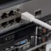Патч-корд FTP категория 5e LSZH, длина 1 метр, экранированный, серый,