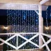 Гирлянда светодиодная Занавес 2х3м 600 LED БЕЛЫЙ белый ПВХ IP65 постоянное свечение 230В соединяется NEON-NIGHT нужен шнур 303-500-1