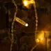 Гирлянда светодиодный Дождь 2х9 м, постоянное свечение, прозрачный провод, 230 В, диоды тёплый белый