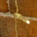 Гирлянда светодиодная Занавес 2х6 м 768 LED теплый белый, прозрачный ПВХ, IP65, эффект мерцания, 230 В нужен блок питания