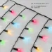 Гирлянда светодиодная Бахрома Айсикл 4,8х0,6 м 176LED RGB черный ПВХ IP65 свечение с динамикой 230 В