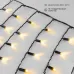Гирлянда светодиодная Бахрома (Айсикл), 4,8х0,6м, 176 LED ТЕПЛЫЙ БЕЛЫЙ, черный ПВХ, IP65, постоянное свечение, 230В NEON-NIGHT (нужен шнур питания 303-500)