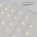 Гирлянда светодиодная Бахрома Айсикл 4,8х0,6 м 176LED теплый белый прозрачный ПВХ IP65 эффект мерцания 230 нужен блок 303-500-1