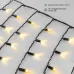 Гирлянда светодиодная Бахрома (Айсикл), 5х0,7м, 152 LED ТЕПЛЫЙ БЕЛЫЙ, черный КАУЧУК 2,3мм IP67, постоянное свечение, 230В NEON-NIGHT (нужен шнур питания 315-000