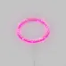 Гирлянда светодиодная Роса 10м 100 LED РОЗОВЫЙ IP20 3хАА (в комплект не входят)