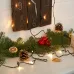 Гирлянда Твинкл Лайт 4 м, темно-зеленый ПВХ, 25 LED, тёплый белый