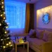 Гирлянда Твинкл Лайт 15 м, темно-зеленый ПВХ, 120 LED, синий