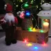 Гирлянда светодиодная Звездочки 1,5 м, 10 LED, прозрачный ПВХ, свечение мультиколор, 2 х АА батарейки не в комплекте