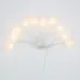 Гирлянда светодиодная Шишки 1,5 м, 10 LED, прозрачный ПВХ, свечение теплый белый, 2 х АА батарейки не в комплекте