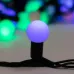 Гирлянда LED Мультишарики диаметр 23 мм 10 м 80led RGB черный ПВХ IP65 230 В нужен блок 303-500