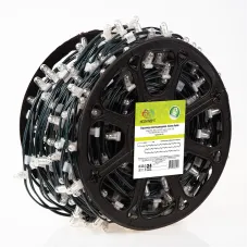 Гирлянда LED ClipLight 12V шаг 150 мм, цвет диодов СИНИЙ, бухта 100 м