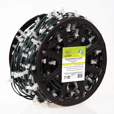 Гирлянда LED ClipLight 12V шаг 150 мм, цвет диодов МУЛЬТИ, бухта 100 м