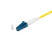 Патч-корд оптический одномодовый (SM) 9/125 OS2 LC/UPC–LC/UPC 3мм симплекс LSZH 2м желтый