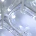Фигура световая Снежинка белый, размер 55x55 см