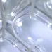 Фигура световая Снежинка белый, 55x55 см, мерцающая