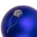 Фигура елочная Шар 15 см цвет синий матовый