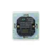Розетка USB ROUND A+C 3А функция быстрой зарядки механизм перламутр