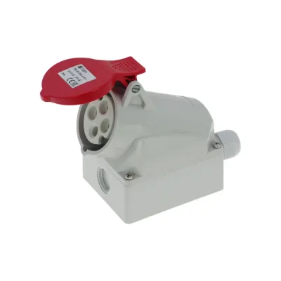 CA105 INPIN Розетка настенная 16A/400V/3P+E/IP44