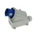 CA1107 INPIN Вилка настенная 63A/230V/1P+N+E/IP67 CA1107 INPIN Вилка настенная 63A/230V/1P+N+E/IP67