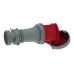 CA1117 INPIN Розетка кабельная 63A/400V/3P+E/IP67