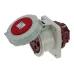 CA1124 INPIN Розетка встраиваемая 63A/400V/3P+E/IP67, фланец 100x107