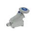CA1202 INPIN Розетка настенная 32A/230V/1P+N+E/IP67