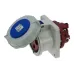 CA1264 INPIN Розетка встраиваемая 63A/230V/1P+N+E/IP67, фланец 100x107