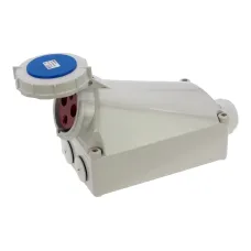 CA1381 INPIN Розетка настенная 125A/230V/1P+N+E/IP67