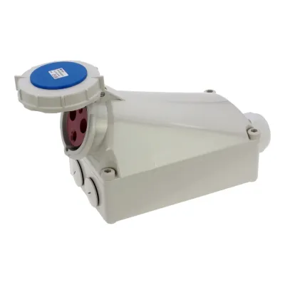 CA1381 INPIN Розетка настенная 125A/230V/1P+N+E/IP67