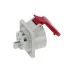 CA1385 INPIN Розетка встраиваемая 16A/400V/3P+N+E/IP44, фланец 75x75
