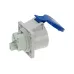 CA1395 INPIN Розетка встраиваемая 32A/230V/1P+N+E/IP44, фланец 75x75
