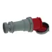 CA1454 INPIN Розетка кабельная 125A/400V/3P+N+E/IP67