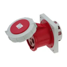CA1457 INPIN Розетка встраиваемая 125A/400V/3P+E/IP67, фланец 130x130
