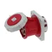 CA1461 INPIN Розетка встраиваемая 125A/400V/3P+N+E/IP67, фланец 130x130