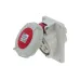 CA1485 INPIN Розетка встраиваемая наклонная 16A/400V/3P+N+E/IP67, фланец 92x100 CA1485 INPIN Розетка встраиваемая наклонная 16A/400V/3P+N+E/IP67, фланец 92x100