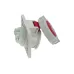 CA1485 INPIN Розетка встраиваемая наклонная 16A/400V/3P+N+E/IP67, фланец 92x100