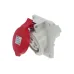 CA1496 INPIN Розетка встраиваемая наклонная 32A/400V/3P+E/IP44, фланец 92x100 CA1496 INPIN Розетка встраиваемая наклонная 32A/400V/3P+E/IP44, фланец 92x100