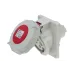 CA1506 INPIN Розетка встраиваемая наклонная 32A/400V/3P+E/IP67, фланец 92x100