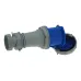 CA1574 INPIN Розетка кабельная 63A/230V/1P+N+E/IP67