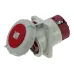 CA212 INPIN Розетка встраиваемая наклонная 125A/400V/3P+E/IP67, фланец 110x114 CA212 INPIN Розетка встраиваемая наклонная 125A/400V/3P+E/IP67, фланец 110x114