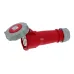 CA2177 INPIN Розетка кабельная контейнерная 32A/400V/3P+E/IP67/3h, никель. конт.
