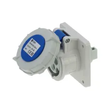 CA218 INPIN Розетка встраиваемая 16A/230V/1P+N+E/IP67, фланец 75x75