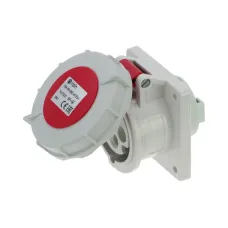 CA222 INPIN Розетка встраиваемая 16A/400V/3P+E/IP67, фланец 75x75