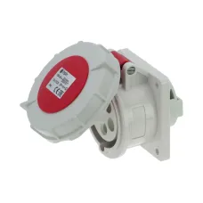 CA228 INPIN Розетка встраиваемая 16A/400V/3P+N+E/IP67, фланец 75x75