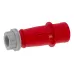 CA264 INPIN Вилка кабельная 32A/400V/3P+E/IP44