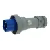 CA3400 INPIN Вилка кабельная 125A/230V/1P+N+E/IP67 CA3400 INPIN Вилка кабельная 125A/230V/1P+N+E/IP67