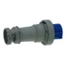 CA3400 INPIN Вилка кабельная 125A/230V/1P+N+E/IP67